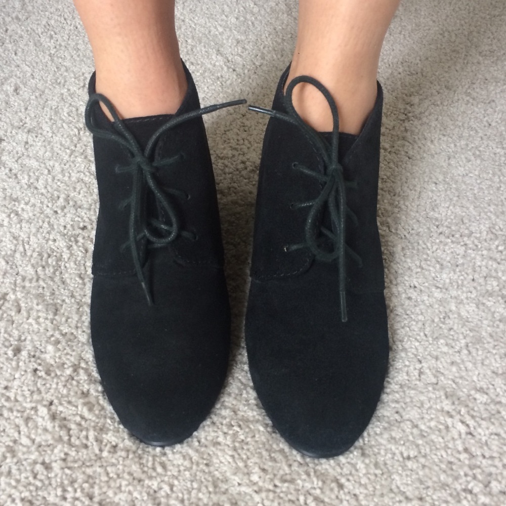 Suede Ankle Booties